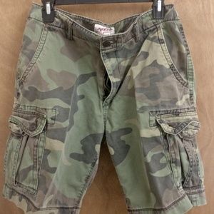 Camo Cargo Shorts